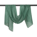Carlisle Classic Spot Hand Printed Pure Silk Scarf