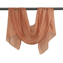Carlisle Classic Spot Hand Printed Pure Silk Scarf