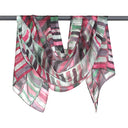 Jumble Abstract Painterly Pure Silk Scarf