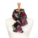 Jumble Abstract Painterly Pure Silk Scarf