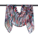 Jumble Abstract Painterly Pure Silk Scarf
