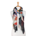 Libertine Abstract Pure Micromodal Scarf Multi