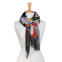 Libertine Abstract Pure Micromodal Scarf Multi