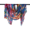 Ondine Multi Colour Pure Micromodal Scarf Multi