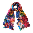Ondine Multi Colour Pure Micromodal Scarf Multi