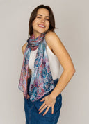 Adele Paisley Pure Silk Scarf