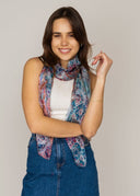Adele Paisley Pure Silk Scarf