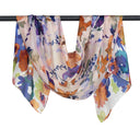 Tansey Abstract Pure Silk Scarf Apricot