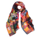 Hummingbird Pure Silk Scarf Multi