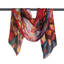 Hummingbird Pure Silk Scarf Multi
