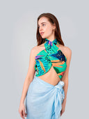 Aloha Tropical Print Pure Cotton Twill Scarf