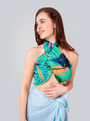 Aloha Tropical Print Pure Cotton Twill Scarf