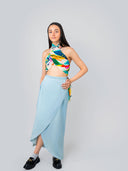 Aloha Tropical Print Pure Cotton Twill Scarf