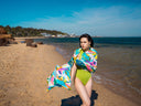Aloha Tropical Print Pure Cotton Twill Scarf