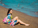 Aloha Tropical Print Pure Cotton Twill Scarf