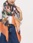 Phoebe Pure Cotton Twill Lightweight Scarf