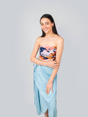 Phoebe Pure Cotton Twill Lightweight Scarf