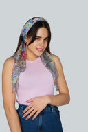 Rani Kaleidoscopic Pure Silk Scarf