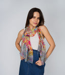 Rani Kaleidoscopic Pure Silk Scarf