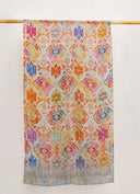 Rani Kaleidoscopic Pure Silk Scarf