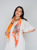 Nebula Multi Colour Modal Silk Scarf