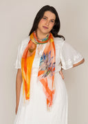 Nebula Multi Colour Modal Silk Scarf