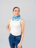 Blossom Floral Print Modal Silk Scarf