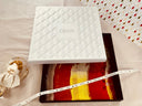 Cabana Stripe Print Modal Silk Scarf