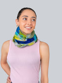 Cocktail Cosmic Print Modal Silk Scarf