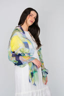 Cocktail Cosmic Print Modal Silk Scarf