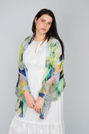 Cocktail Cosmic Print Modal Silk Scarf