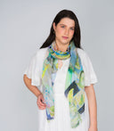 Cocktail Cosmic Print Modal Silk Scarf