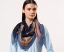 Talia Floral Pure Silk Square 100