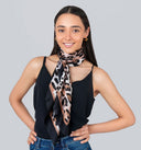 Leona Animal Pure Silk Square 100