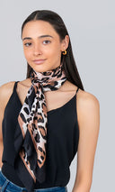 Leona Animal Pure Silk Square 100