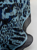 Rhea Animal Print Silk Square 100