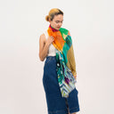 Tropique Printed Modal Linen Scarf