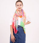 Azalea Printed Modal Linen Scarf