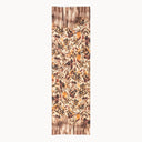 Vera Printed Modal Linen Scarf Mocha