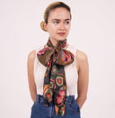 Mila Printed Modal Cupro Linen Scarf