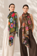 Mila Modal Cupro Scarf – styled group