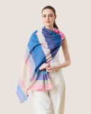 Caspia Stripe Cotton Silk Handloom Scarf