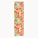Doodle Printed Linen Scarf