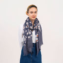 Florielle Printed Linen Scarf