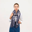 Florielle Printed Linen Scarf