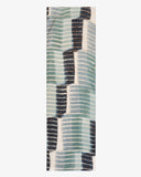 River Abstract Stripes Pure Silk Scarf