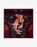 Camille Koi Fish Silk Square 100