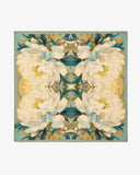 Nyra Kaleidoscopic Floral Silk Square 100