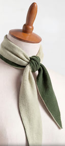 Pocket It Triangle Knit Scarf