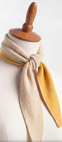 Pocket It Triangle Knit Scarf